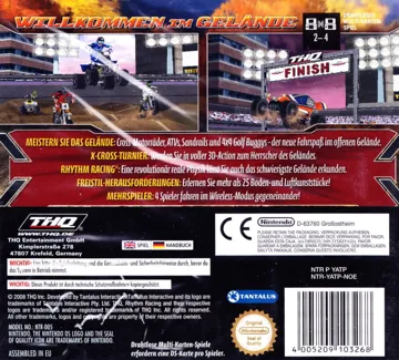 MX vs. ATV Untamed (Europe) box cover back